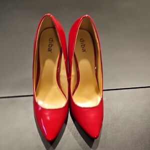 Diba Red High Heels for Women